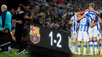 Pesta Juara Barcelona Dirusak Real Sociedad Demi Tiket Lolos Liga Champions