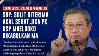 SBY Tanggapi Unggahan Denny Indrayana Soal Pileg Tertutup, Tapi Lebih Sorot Soal Moeldoko