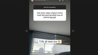 Penasaran, Netizen Tanyakan Soal Kemungkinan Rujuk Apabila Virgoun Janji untuk Berubah, Inara Rusli: Iya