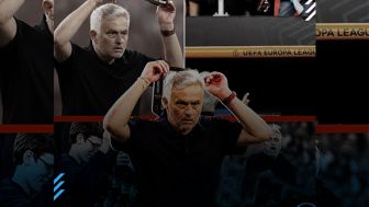Hanya Jadi Runner Up Euroa League, Mourinho Sangat Kecewa Hingga Kedapatan Membuang Medali