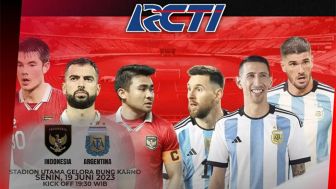 RESMI, RCTI Tayangkan Pertandingan Indonesia vs Argentina, Ini Jadwal Lengkapnya!