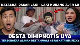 CEK FAKTA: Berhasil Dihipnotis Uya Kuya, Ternyata Ini Alasan Desta Sebenarnya Gugat Cerai Natasha Rizki