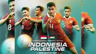 Link Nonton Live Streaming Pertandingan Indonesia vs Palestina Malam Ini