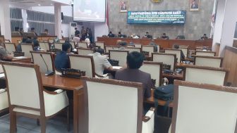 Gak Ada Kapoknya, Anggota DPRD Garut Banyak Mangkir di Sidang Paripurna