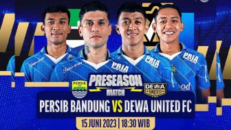 Digelar Tanpa Pentonton? Tenang, Ini Dia Link Live Streaming Persib Bandung vs Dewa United