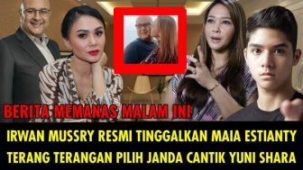 Irwan Mussry Resmi Gugat Cerai Maia Estianty dan Melamar Yuni Shara, Begini Fakta Sebenarnya