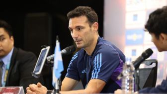 Argentina Kalahkan Indonesia 2-0, Lionel Scaloni: Pertandingan Tak Mudah bagi Tim Kami