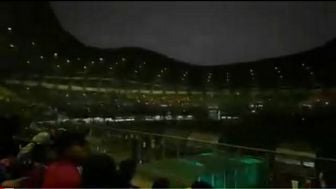 Lampu Stadion Patriot Candrabhaga Bekasi Tiba-tiba Mati, Laga Persija Vs Ratchaburi Terhenti