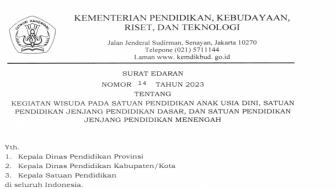 Soal Wisuda Anak PAUD, SD, SMP, Hingga SMA, Sekjen Kemendikbudristek Bilangnya Begni