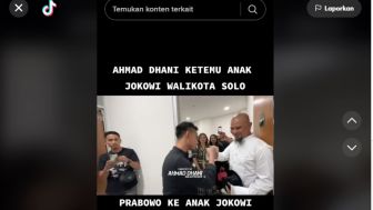 Celetukan Ahmad Dhani saat Berpapasan dengan Gibran, Warganet: Pakde Dhani Bisa Aja