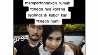 CEK FAKTA: Syahnaz Saqidah Hamil Lagi? Netizen Bingung Anak Jeje Govinda atau Rendy Kjaernett