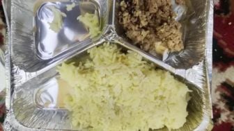 Viral! Menu Makanan Jemaah Haji Indonesia Tak Layak, Netizen: Bayar Puluhan Juta Makanannya Begini