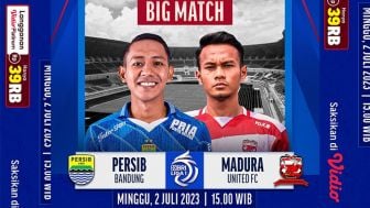 Link Live Streaming Gratis Persib Bandung vs Madura United, Kickoff 15.00 WIB