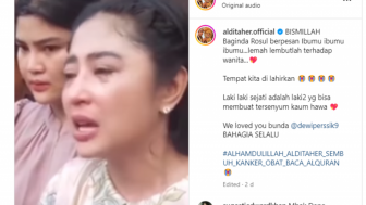 Heboh Dewi Perssik Ngamuk ke Ketua RT Gegara Hewan Kurban, Aldi Taher Bela Mantan: Lemah Lembutlah
