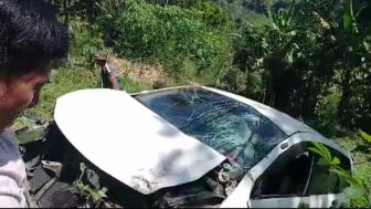 Kecelakaan Lalu Lintas di Jalan Wado-Malangbong Garut, Satu Korban Meninggal di Lokasi