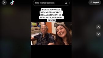 Maia Estianty Berkunjung ke Rumah Masa Kecilnya di Surabaya: di Sini Suamiku Datang Sendiri Melamarku
