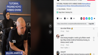 Perkara Nempelin Koyo di Punggung Ahmad Dhani, Mulan Jameela Dipuji Netizen Sebagai Wanita yang Lembut