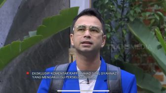 Tak Mau Salahkan Syahnaz Sadiqah Meski Selingkuh, Raffi Ahmad: Manusia Tidak Luput dari Kesalahan