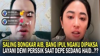 Saling Bongkar Aib, Saipul Jamil Akui Sempat Dipaksa Hubungan Intim dengan Dewi Perssik Saat Haid