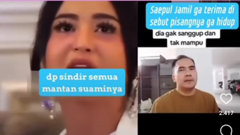 Kesal Dituduh Tidak Normal, Saipul Jamil Unggah Bukti Dewi Perssik Pernah Hamil Olehnya