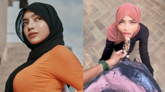 Viral! Selebgram Berhijab Oklin Fia Jilat Eskrim Di Depan Kelamin Pria Dengan Gaya Menggoda