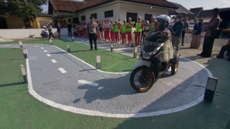 Ujian Praktik SIM Motor Lebih Mudah, Jalan Lebar Tidak Ada Lintasan Angka 8 dan Zig-zag