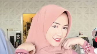 Aura Cantik Happy Asmara Berhijab Bikin Pangling Netizen: Cantik Pol