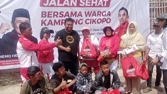 Indonesia Penghasil Sampah ke 2 di Dunia, Legislator Garut Ajak Warga Pungut Sampah Sambil Jalan Sehat