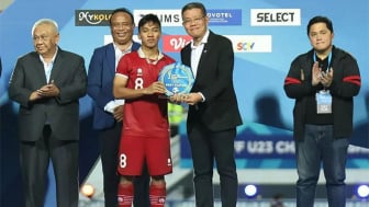 Bermain Penuh Menahan Rasa Sakit, Arkhan Fikri Jadi Pemain Terbaik Piala AFF U-23