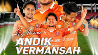 Sempat Berstatus Tanpa Klub, Andik Vermansyah Kini Gabung Klub Liga 2 Indonesia