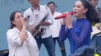 Happy Asmara Duet Dengan Nagita Slavina Sampai Joged bersama, Netizen: Circlenya Gak Kaleng-kaleng