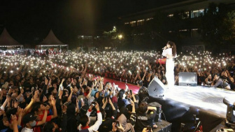 Ambyar! Buntut Kericuhan Konser Happy Asmara di Trenggalek, 11 Orang Diamankan
