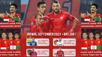 Jadwal Lengkap Persija Jakarta September BRI Liga 1 2023/2024, Derby Klasik Lawan Persib