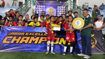 SSB Pamong Praja U-11 Juara 1 Danrem Cup Garut dan Juara 1 Jabar Excellence