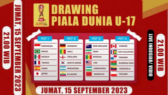 Link Live Streaming Drawing Piala Dunia U-17 2023 Indosiar