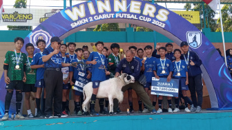 SMPN 48 Bandung Juara Futsal Piala Gubernur ke-2 SMKN 2 Garut