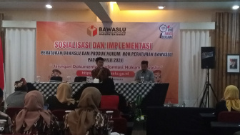 Bawaslu Garut Kumpulkan Mahasiswa dan Ormas Sosialisakan Regulasi Pemilu