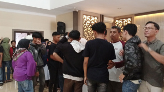 Terlibat Balap Liar, Puluhan ABG Digelandang ke Mapolres Garut, Polisi Sita Knalpot Brong