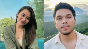 Aaliyah Massaid dan Thariq Halilintar Kepergok Nobar Konser Mahalini