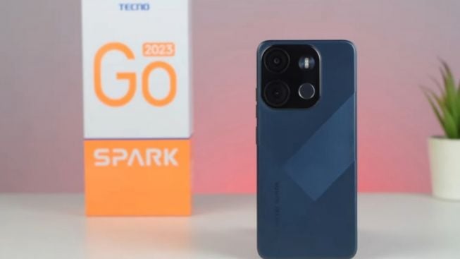 Techno Spark Go 2023 Harga 1 Jutaan Dibekali Baterai Badak Serta Layar Full HD Plus