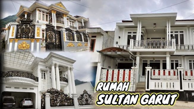 Kampung Miliader di Garut Benar-benar Ada, Rumahnya Seperti Istana. Tempat Kumpulnya Para Sultan