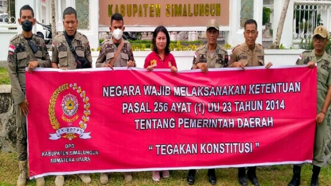 Kesal Tidak Ada Kejelasan Status, Satpol-PP Honorer, Akan Gelar Aksi Massal Minta Diangkat PNS