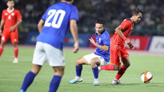 SEA Games Cabang Sepakbola Indonesia Vs Kamboja 2-1, Dipercaya Sebagai Starter Beckham Putra Akhirnya Mencetak Gol