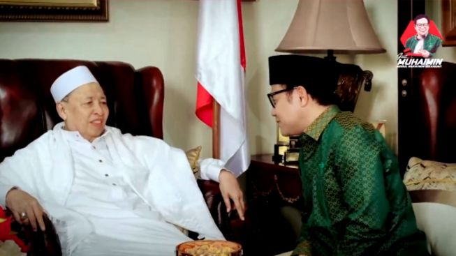 Berkunjung ke Kediaman Hamzah Haz untuk Minta Nasihat Politik, Muhaimin Iskandar: Saya Tanya Bagaimana Caranya Jadi Presiden