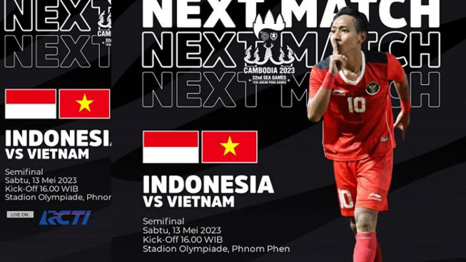 Sepakbola SEA Games 2023, Timnas Indonesia Berpeluang Besar Kalahkan Vietnam di Laga Semi Final