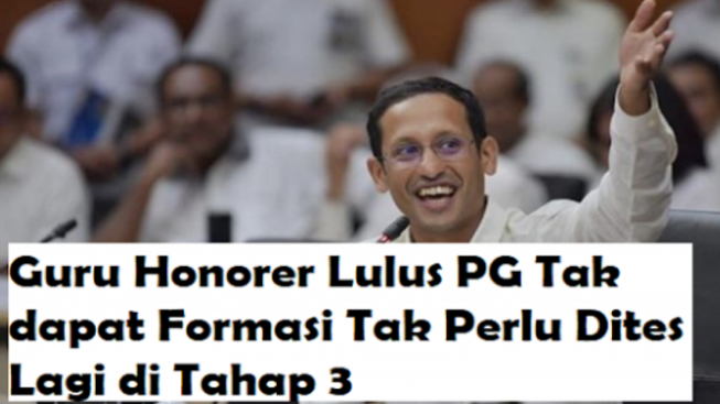 Ternyata Ini Tiga Tuntutan Guru Tanpa Formasi PPPK 2021-2022, Poin Terakhir Tagih Janji Menteri Nadim