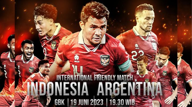Argentina Butuh 38 Menit Bobol Gawang Indonesia di Babak Pertama