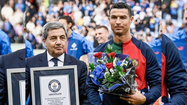 Gokil! Cristiano Ronaldo Catat Rekor Lagi, Jadi Pemain dengan Penampilan Terbanyak dalam Sejarah