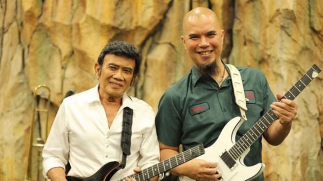 Momen Ahmad Dhani Bersama Rhoma Irama Bahas Soal 'Ghibah,' Begini Kisahnya