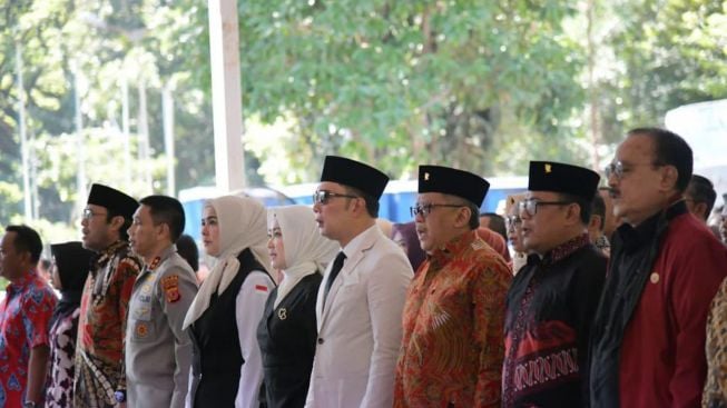 Sekjen PDIP, Hasto Kristiyanto, Lempar Pantun di Depan Ridwan Kamil: Bacawapres Ganjar Ternyata Ada di Sini